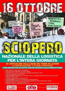 SCIOPERO DELLA LOGISTICA