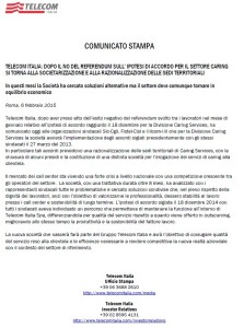 COMUNICATO-SOCIETARIZZAZIONE